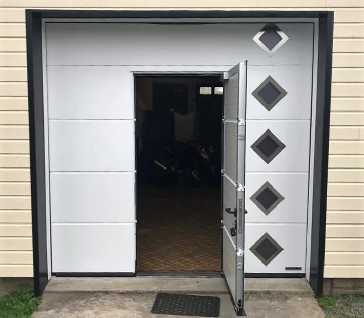 Les portes de garage latérales