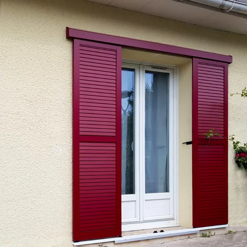 Volets coulissants en alu ou en PVC