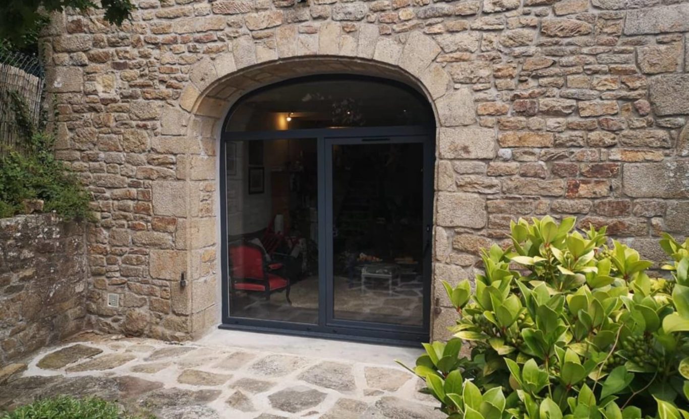 Porte fenêtre, apres