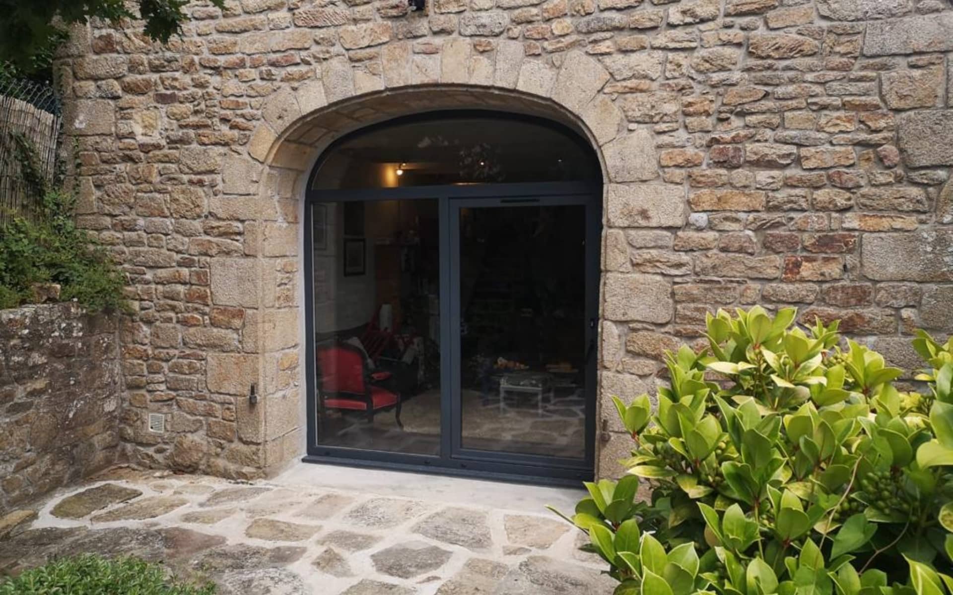 Porte fenêtre, apres