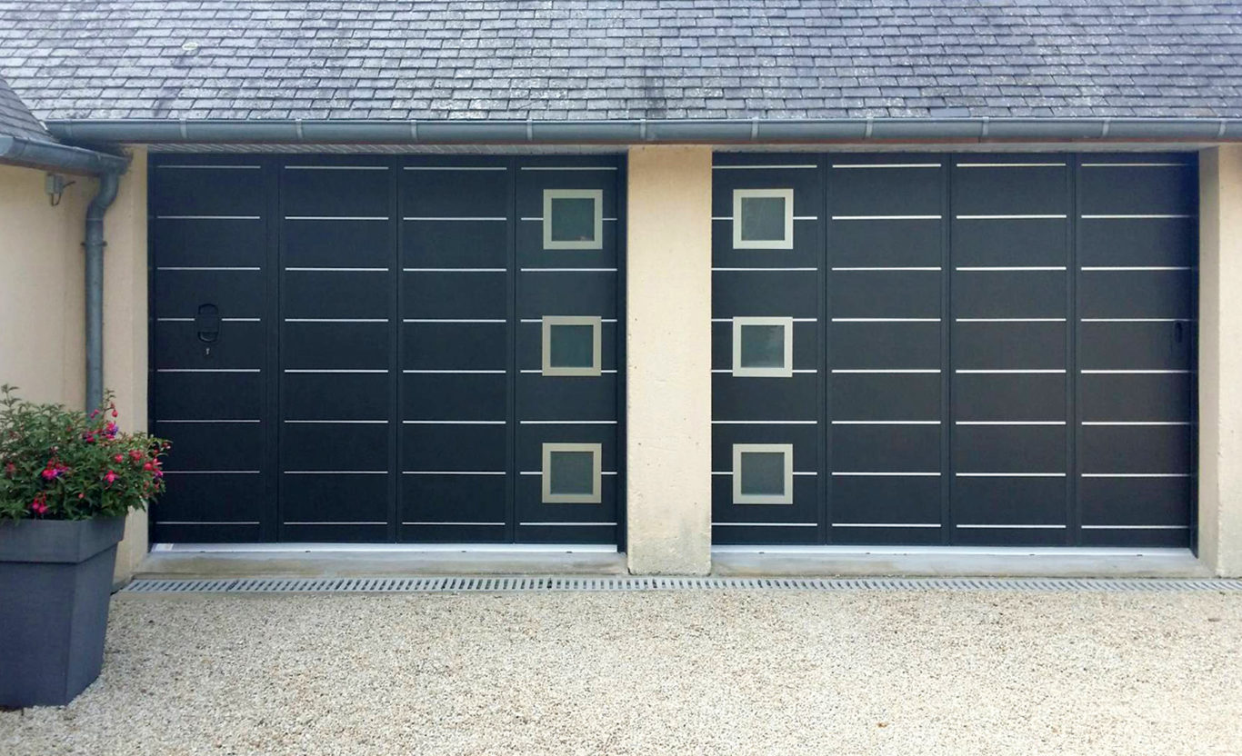 Porte de garage coulissante