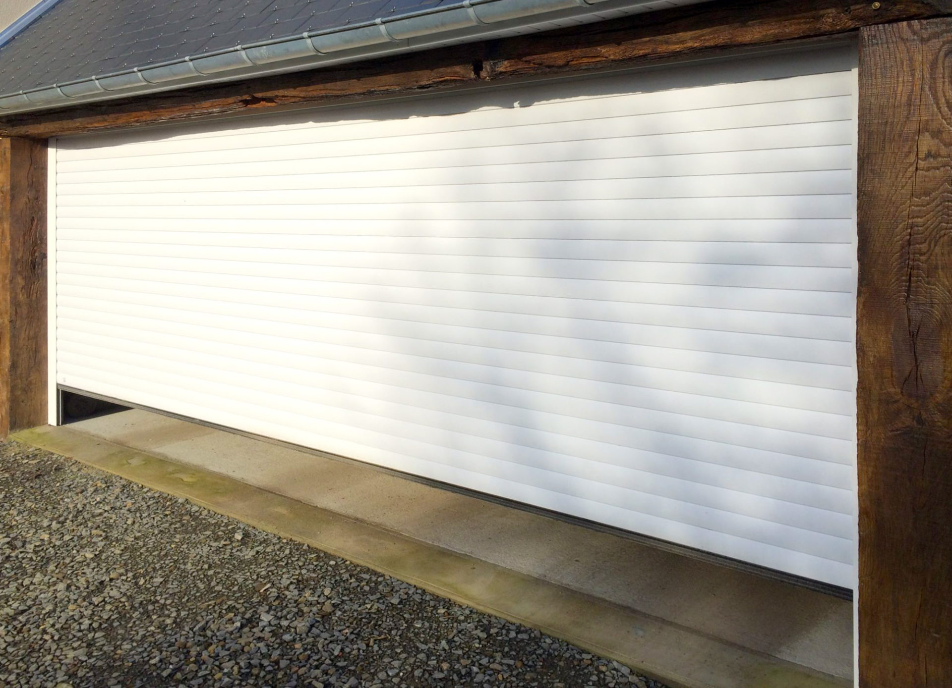 Portes de garage à enroulement