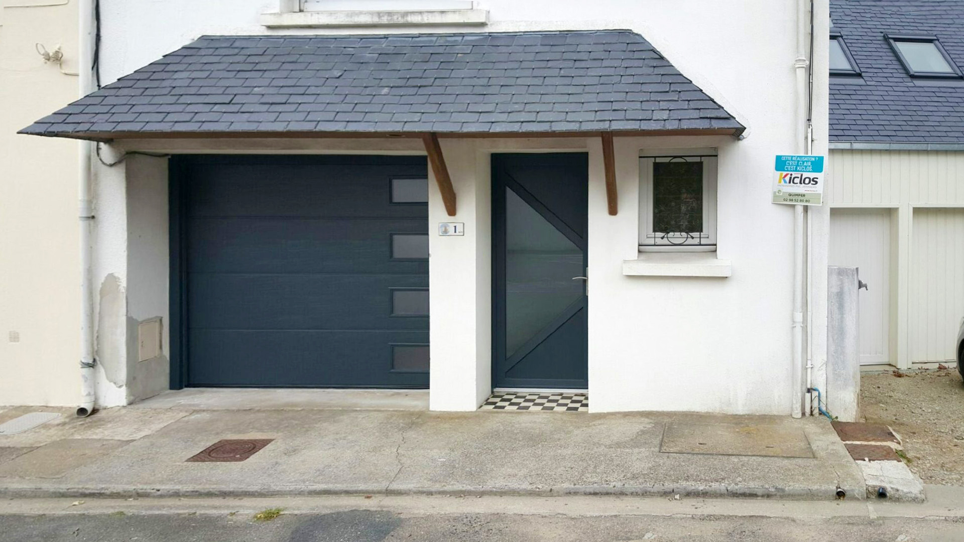 Porte de garage sectionnelle