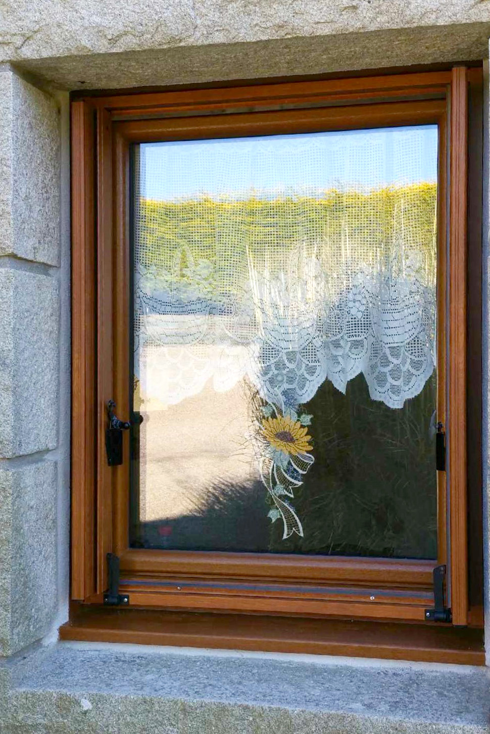 Persienne imitation bois