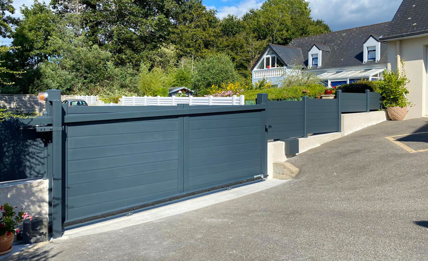 Portail motorisé Cannebiere - Cloture Yate