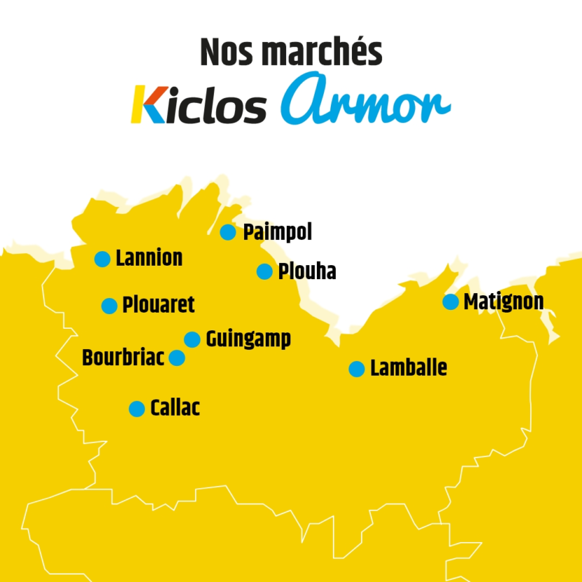 Nos marchés Kiclos Armor