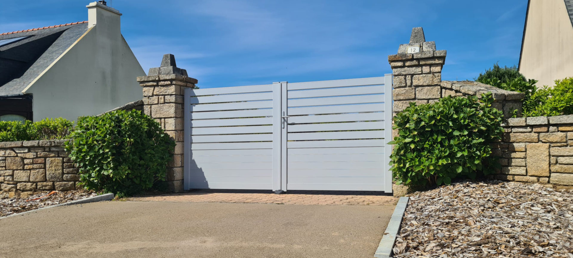 Réalisation Kiclos – Portail gris