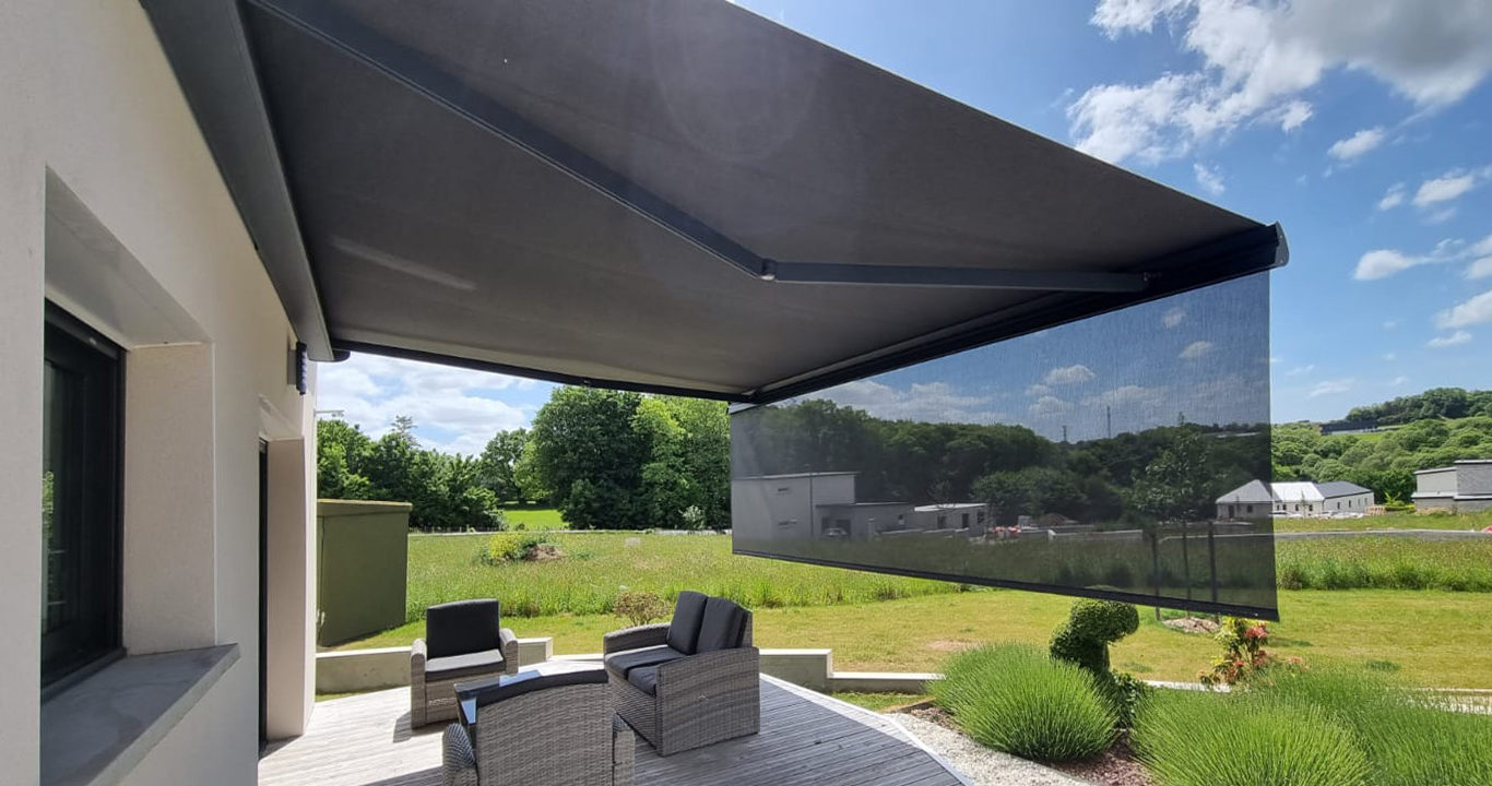 Réalisation Kiclos – Store banne anthracite