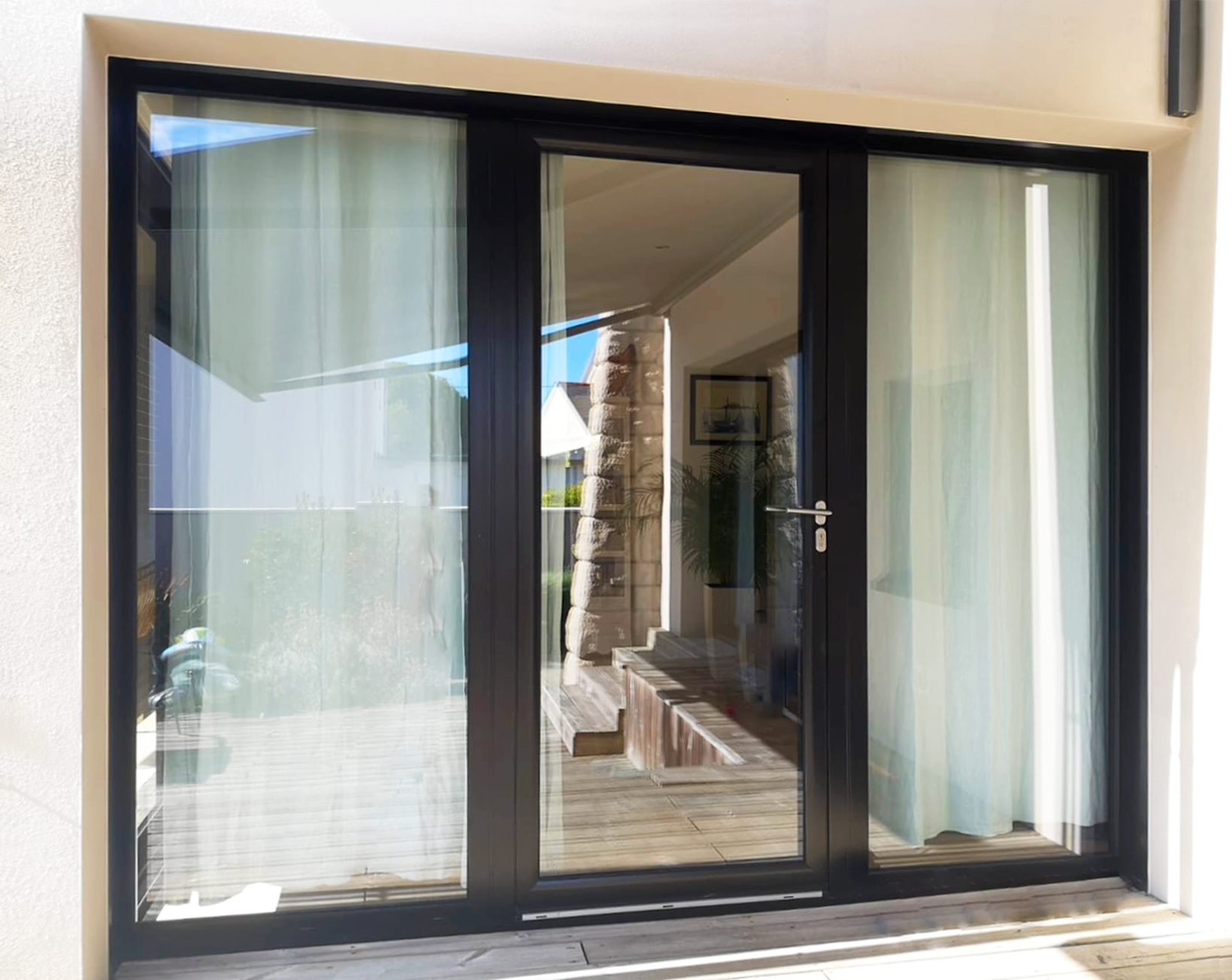 Porte fenêtre en trois parties - Kiclos