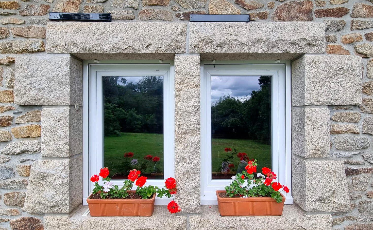 Fenêtres en PVC Blanc