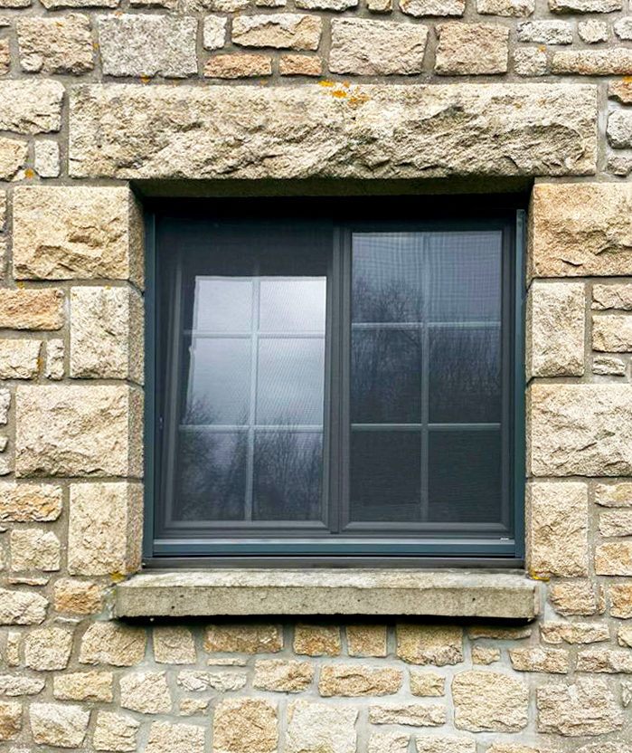 Fenêtre PVC anthracite