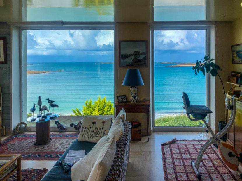verriere balcon kiclos vue mer