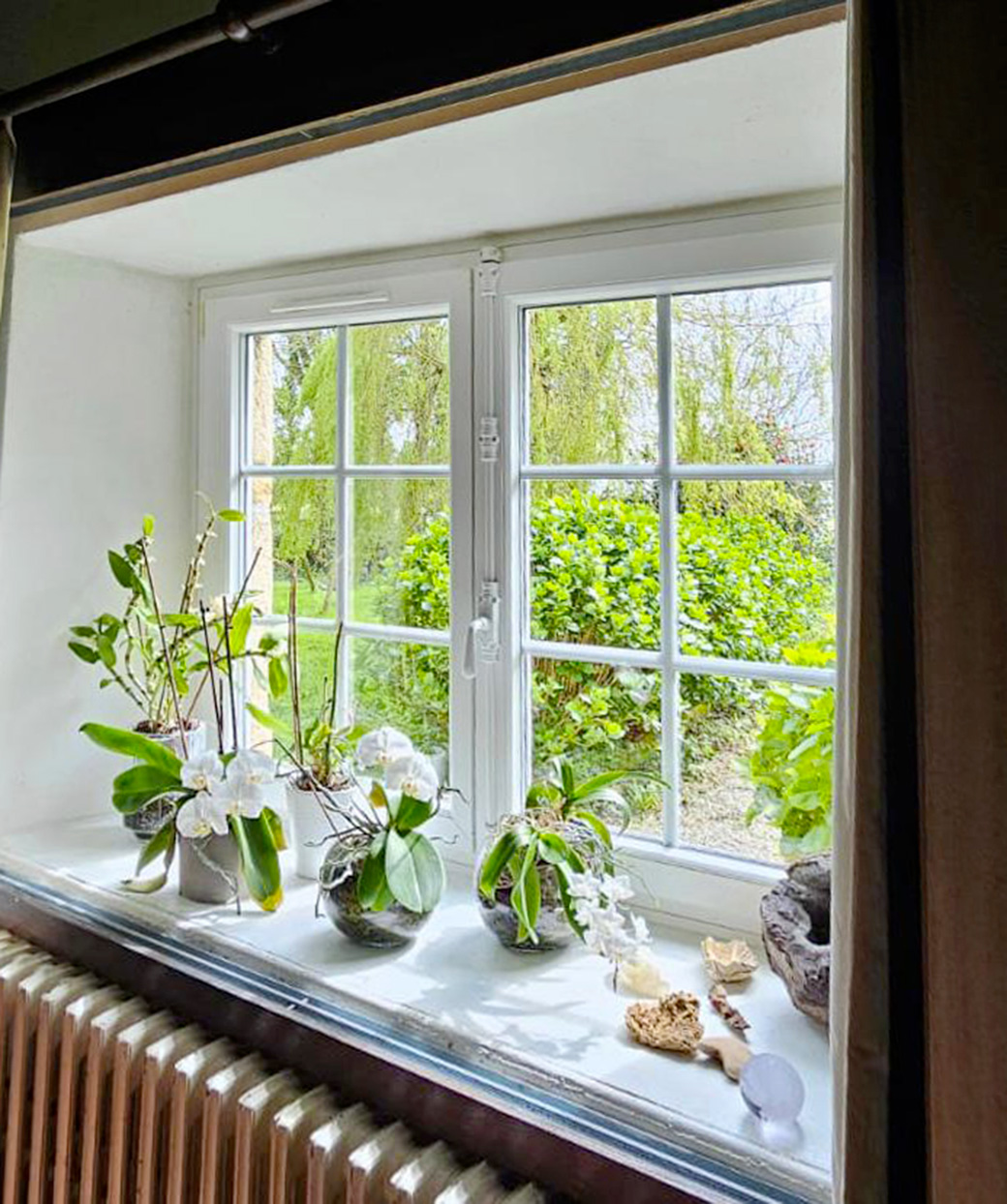 Fenêtre en PVC blanc