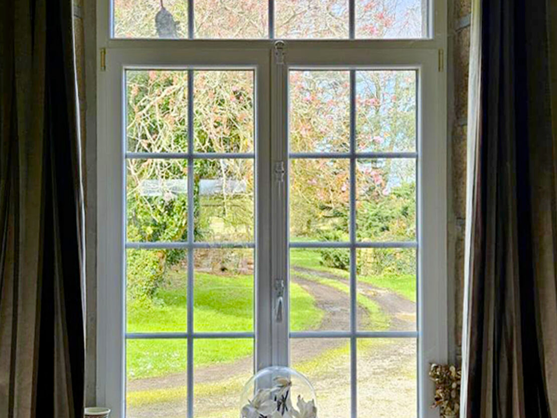 Fenêtre en PVC blanc