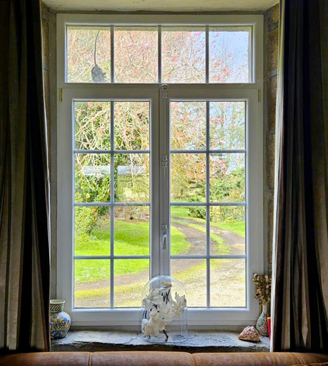 Fenêtre en PVC blanc