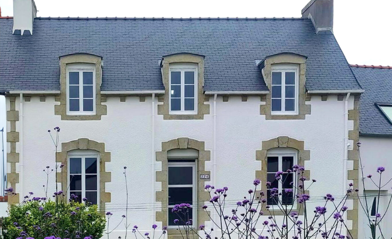 Kiclos - Fenêtres et porte vitrée en PVC blanc