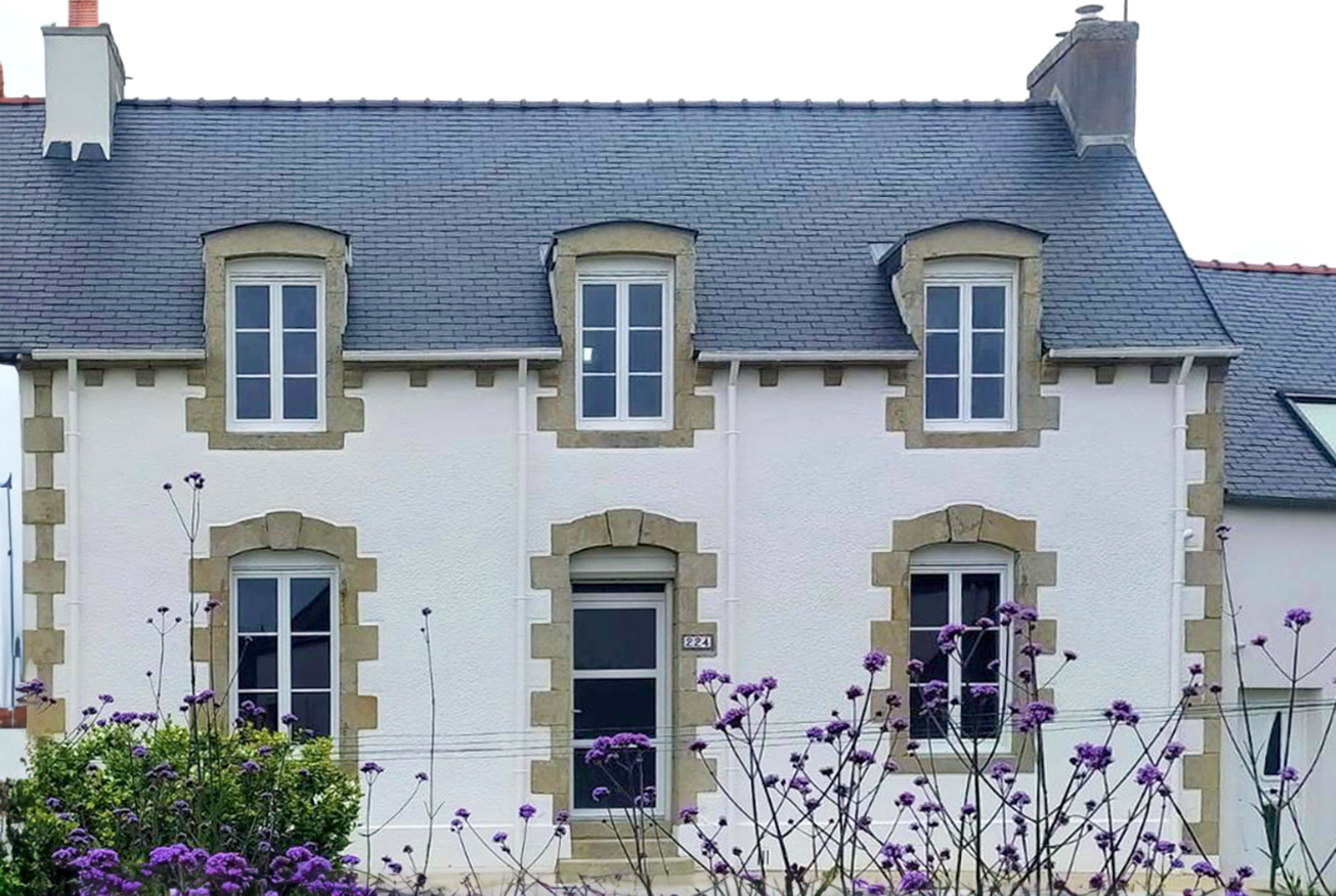 Kiclos - Fenêtres et porte vitrée en PVC blanc