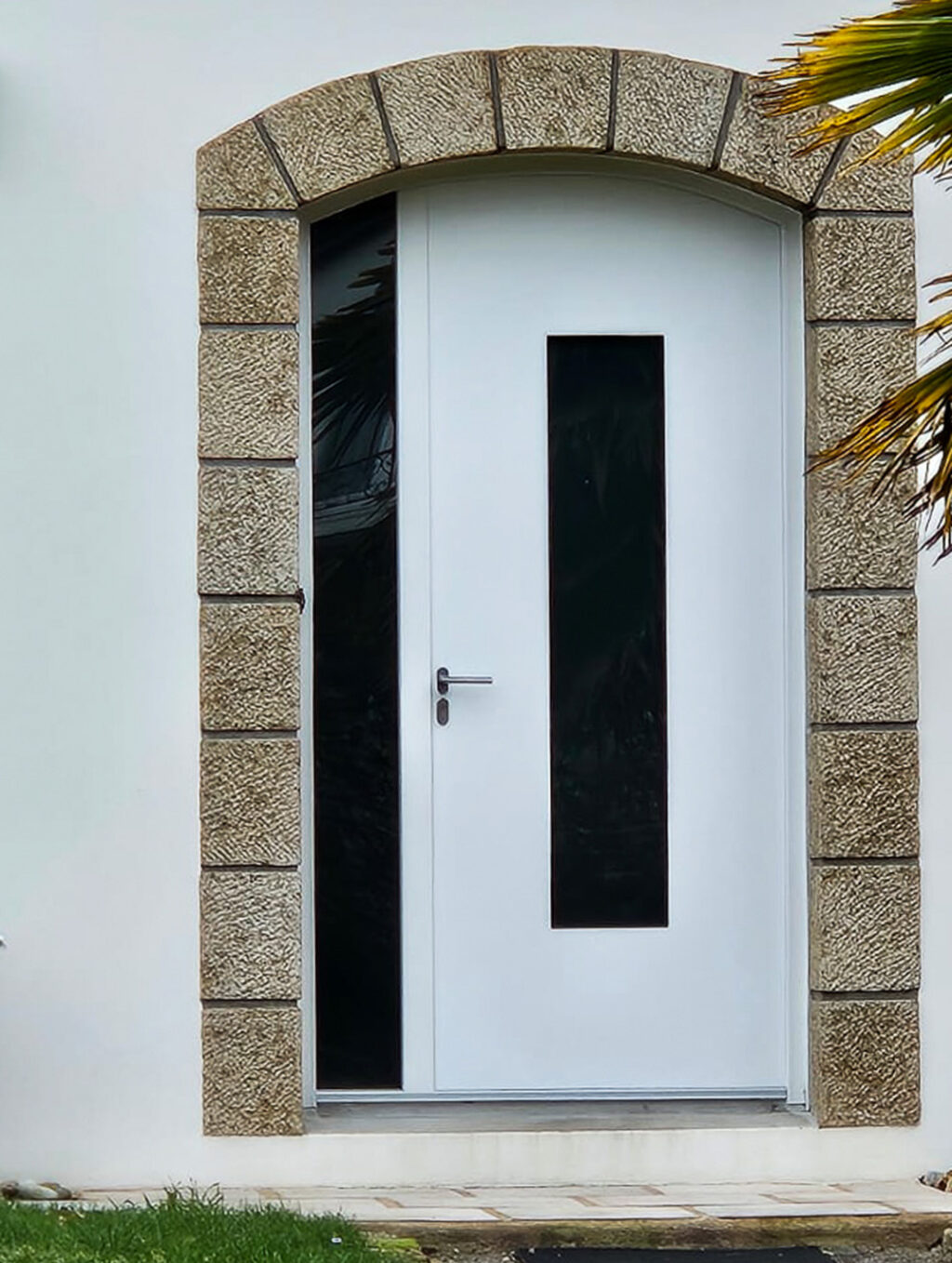 porte vitree pvc blanc kiclos