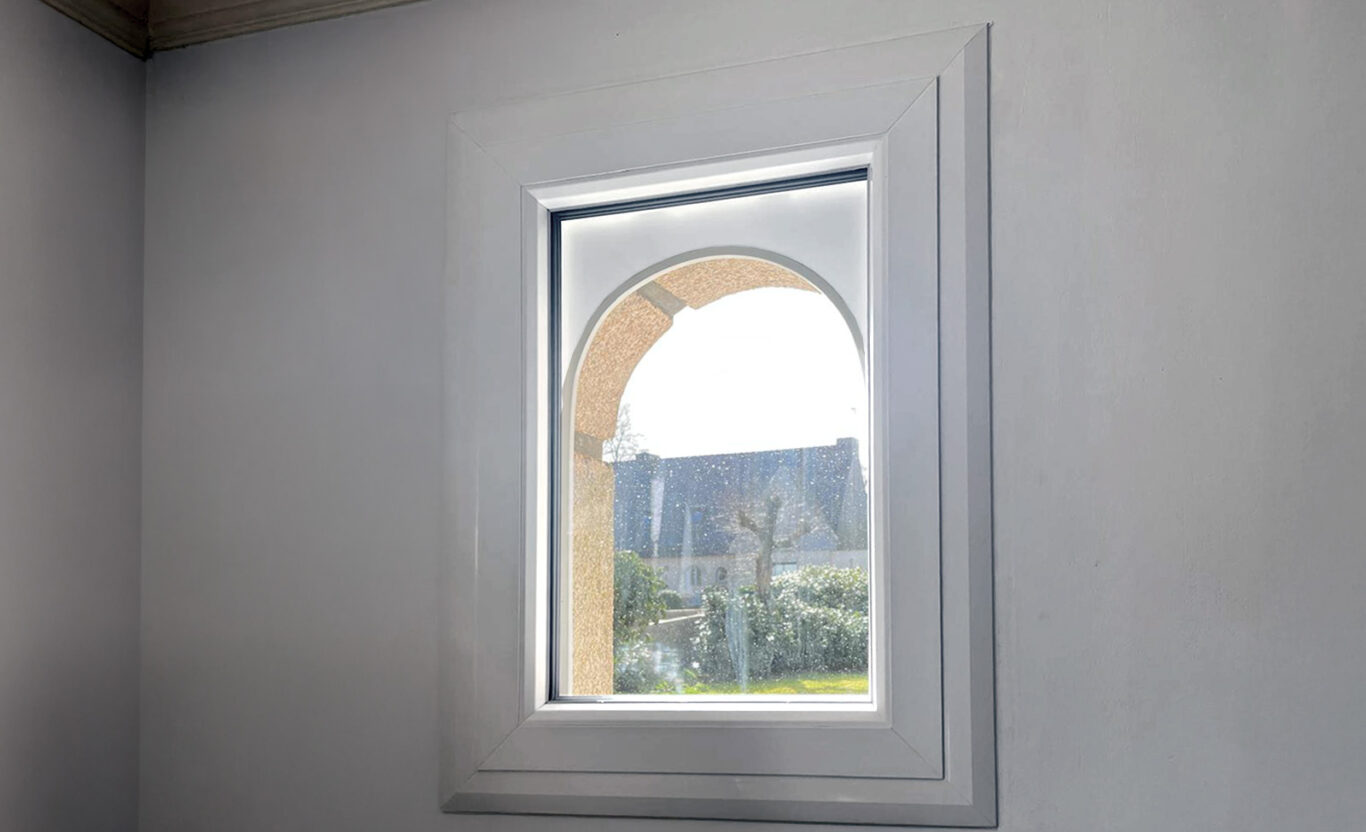 kiclos fenetre coin mouchoir pvc blanc