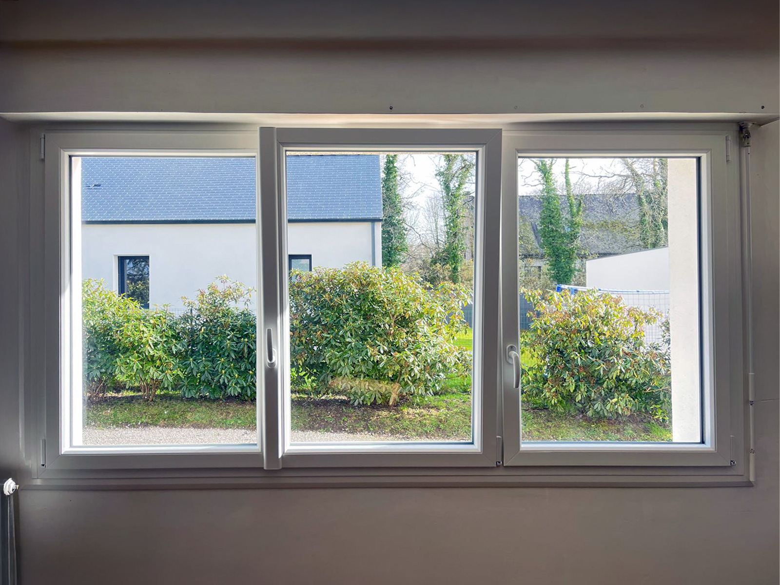 kiclos trois fenetres pvc blanc