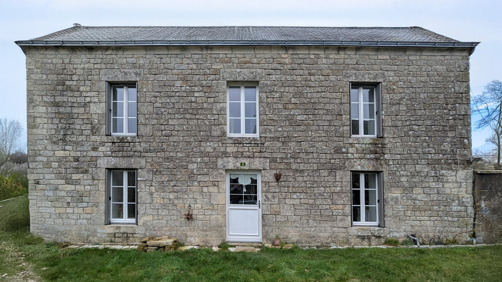 fenetres gamme jalousie en aluminium blanc