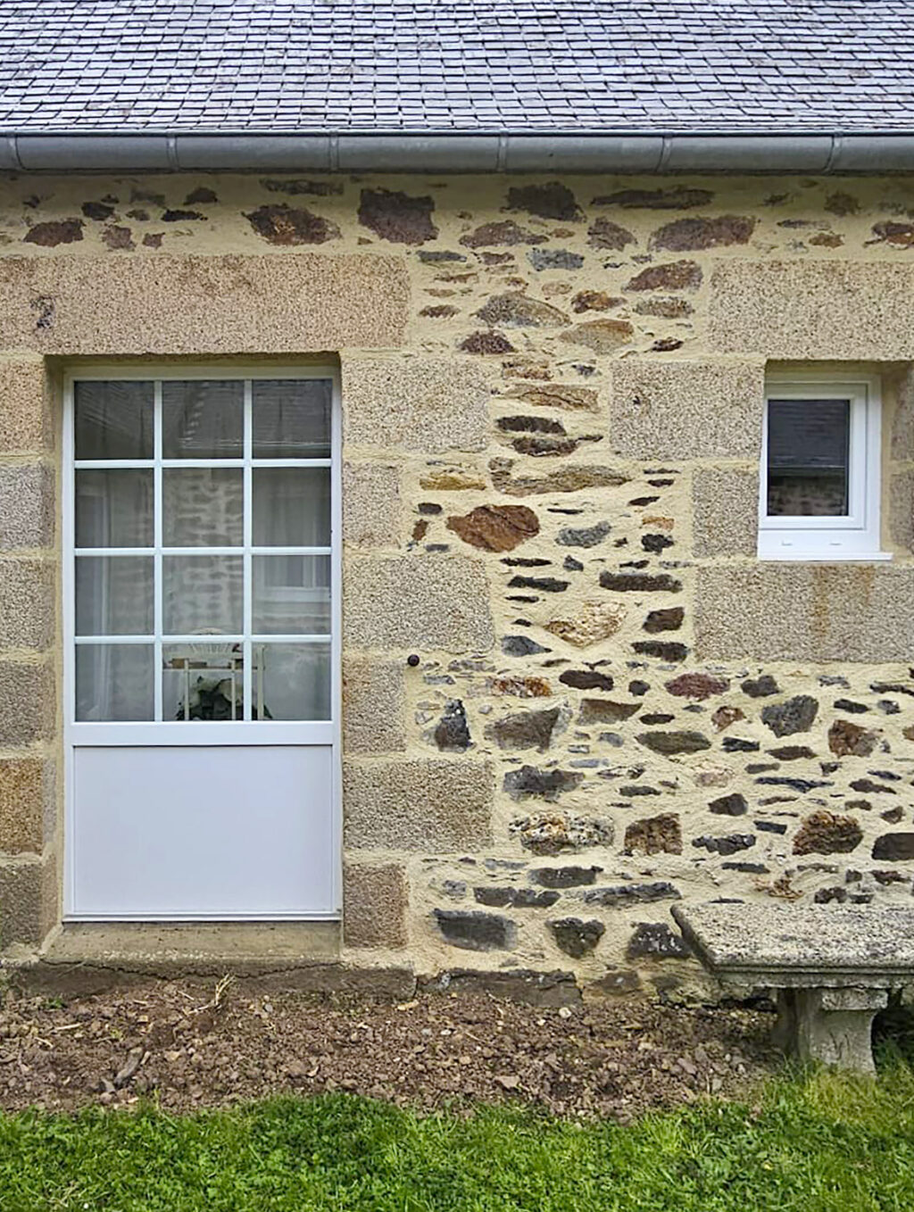 porte vitree et fenetre kiclos pvc blanc